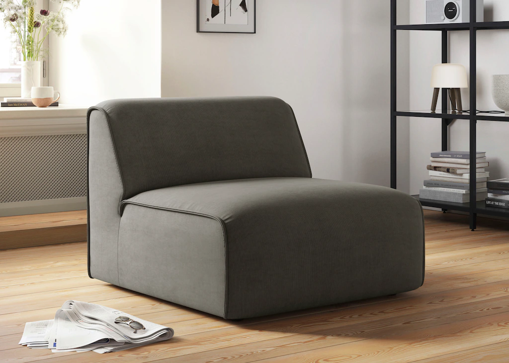 RAUM.ID Sessel "Merid Sofa-Mittelelement, Maße B/T/H: 84/97/46 cm", als Mod günstig online kaufen