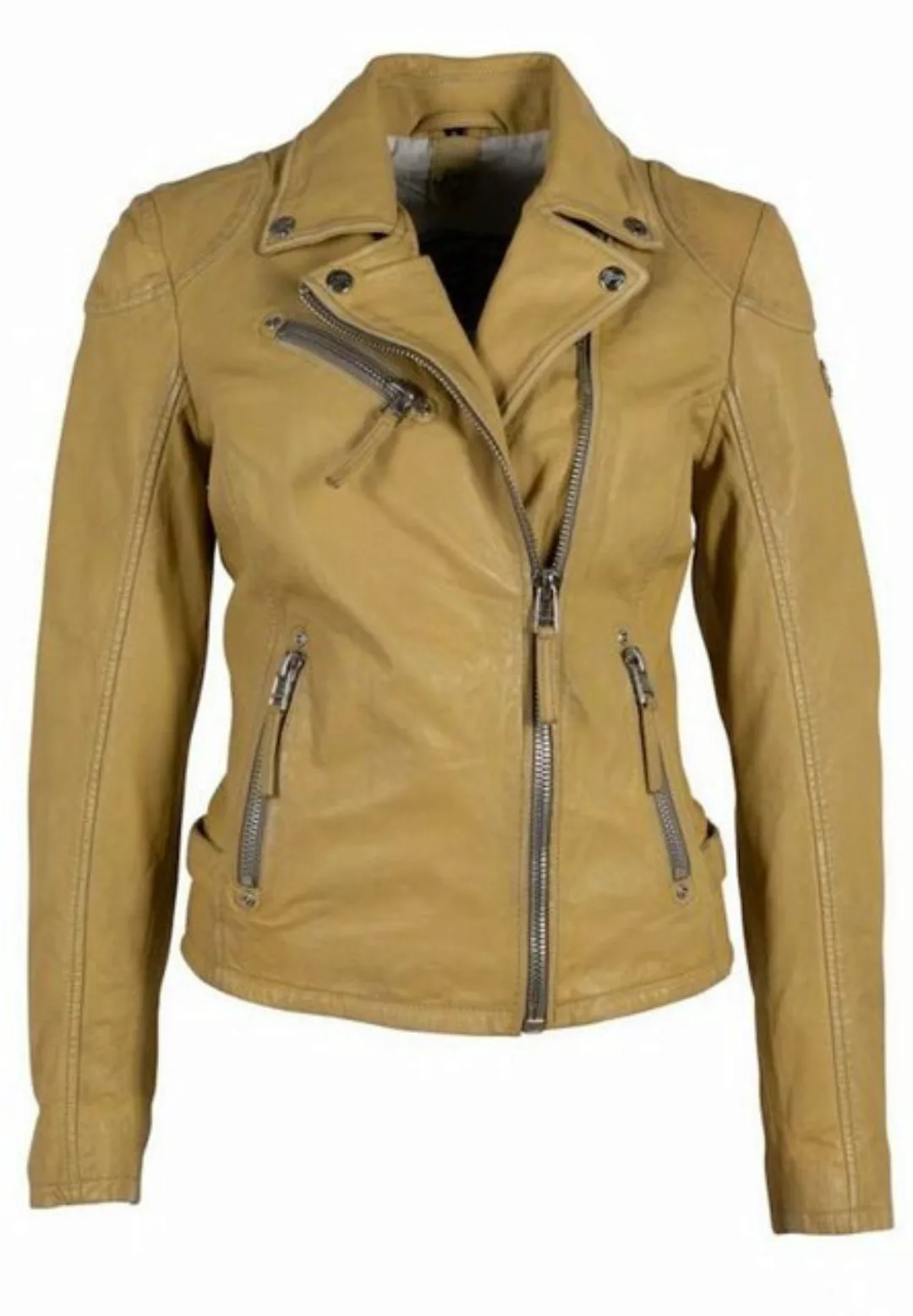 Gipsy Lederjacke Mauritius Damen Lederjacke PGG LABAGV (PERFECTO) - Yellow günstig online kaufen