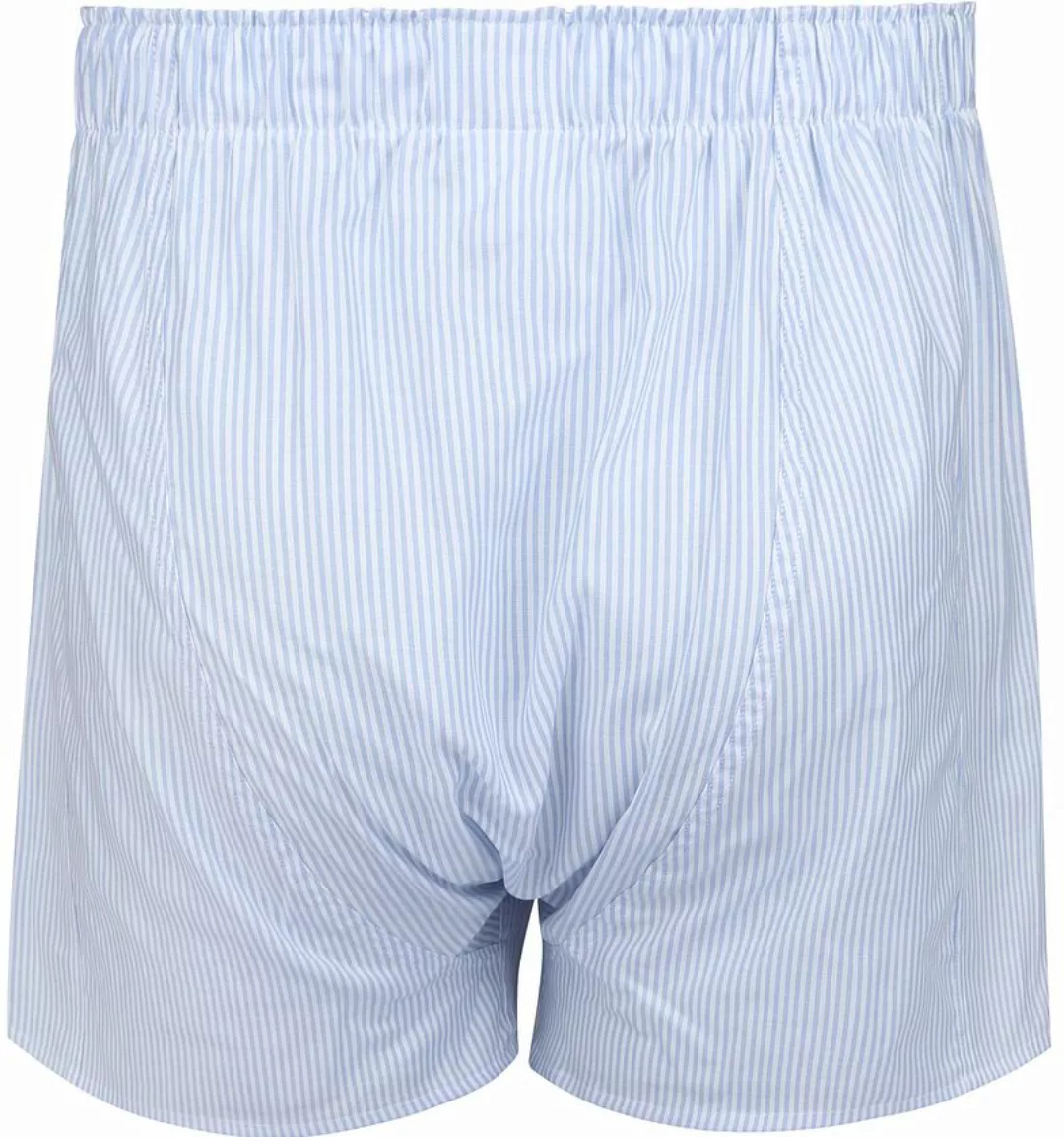 Steppin' Out Boxershort Striped Oxford Blau - Größe L günstig online kaufen