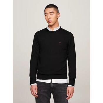 Tommy Hilfiger  Pullover MW0MW28046 PIMA ORG CTN CASHMER-BDS BLACK günstig online kaufen