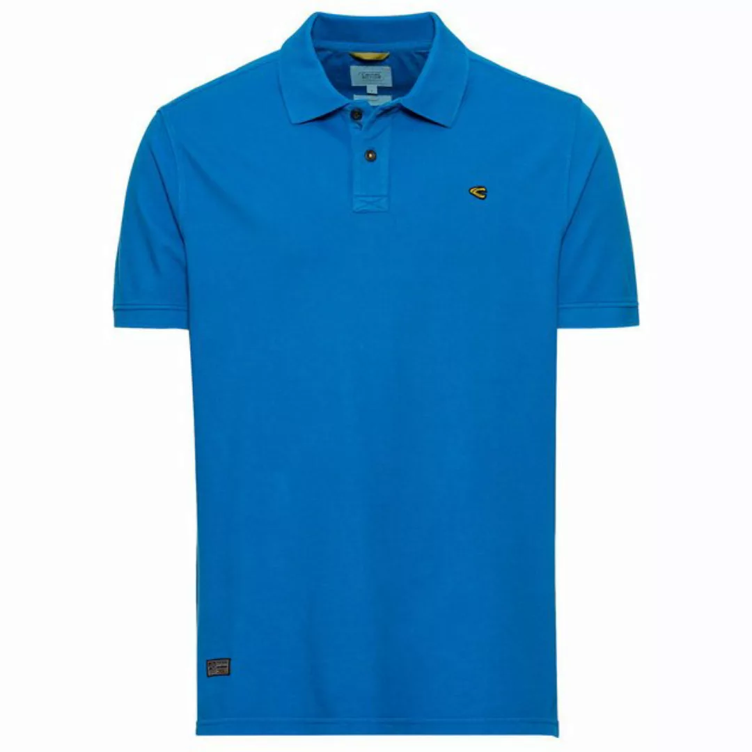 camel active Poloshirt Camel Active Übergröße Basic Poloshirt azurblau günstig online kaufen