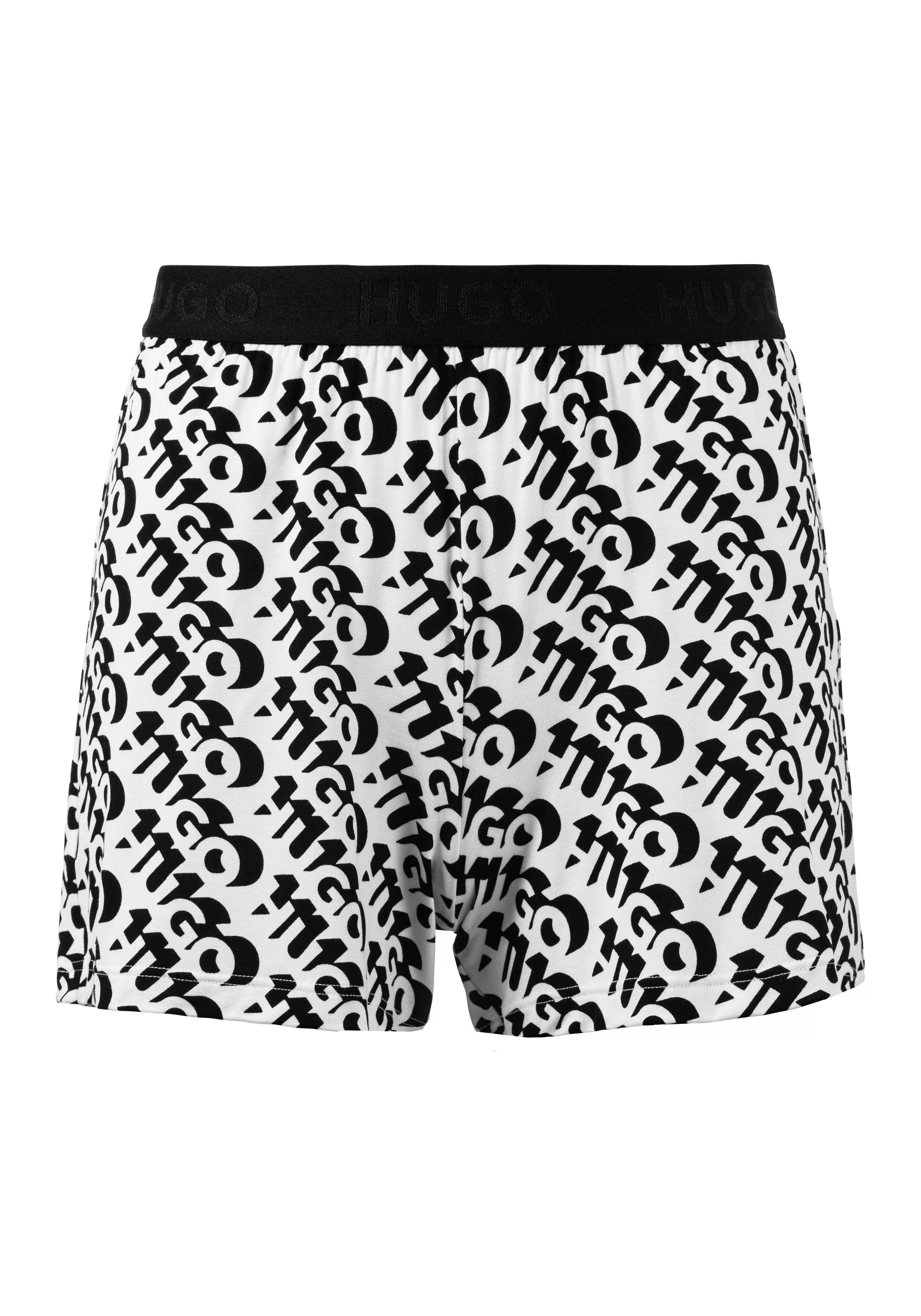 HUGO Shorts UNITE_SHORTS PRINTED mit elastischem Logo-Bund günstig online kaufen