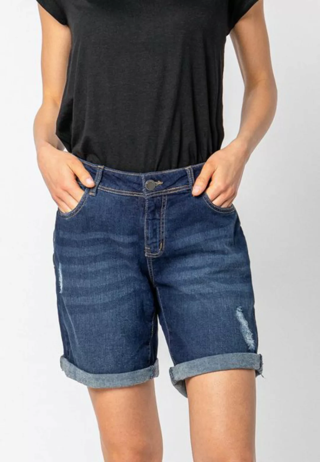 SUBLEVEL Jeansbermudas Stretch Jeans Bermuda günstig online kaufen