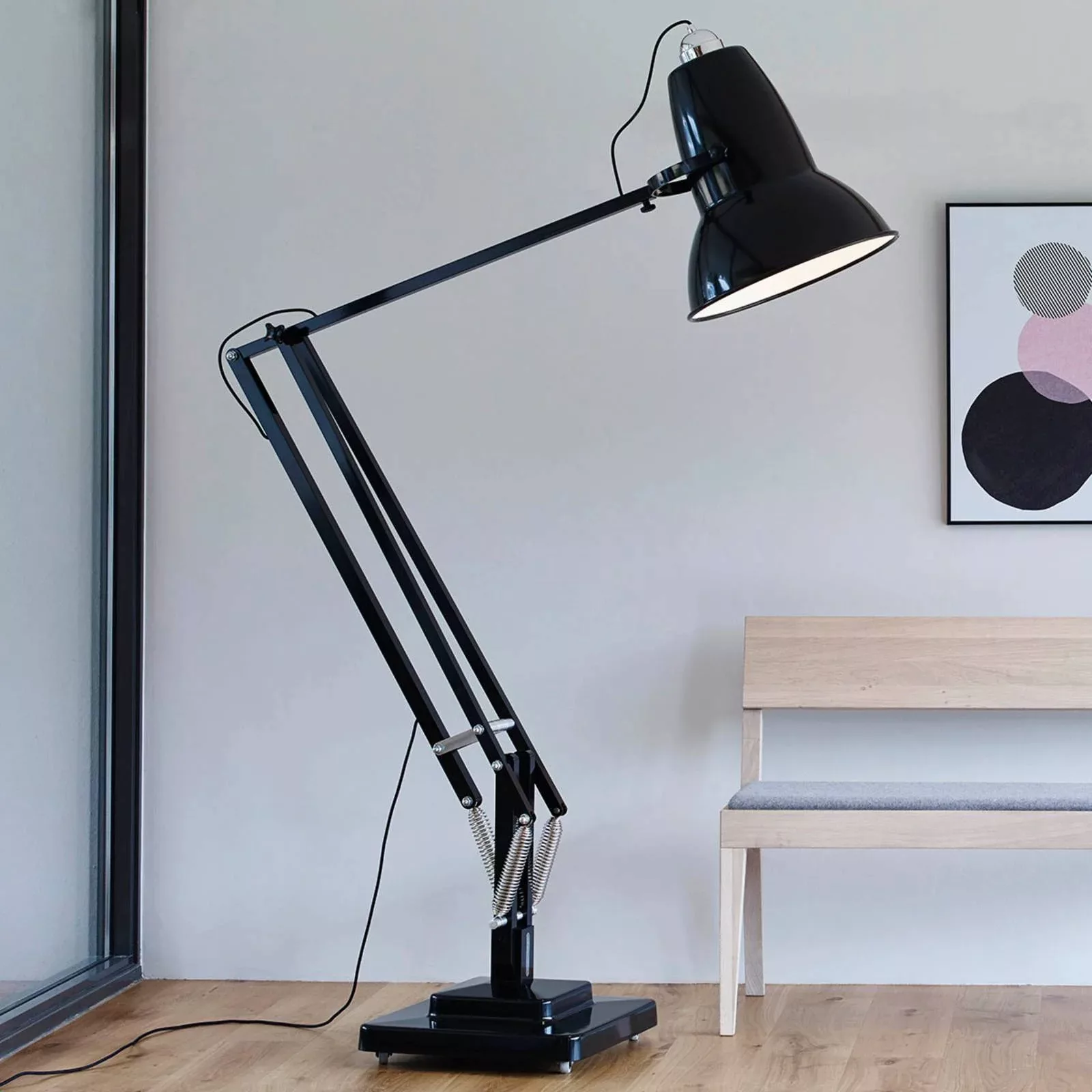 Anglepoise Original 1227 Giant Stehleuchte schwarz günstig online kaufen