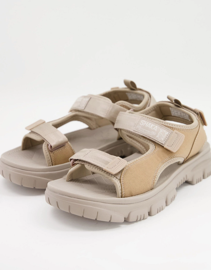 Shaka – Humvee – Sandalen in Beige-Neutral günstig online kaufen