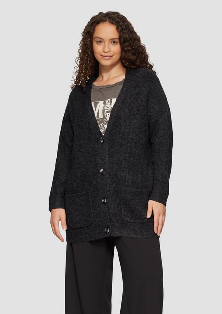 QS Strickjacke Strickjacke im Loose Fit günstig online kaufen