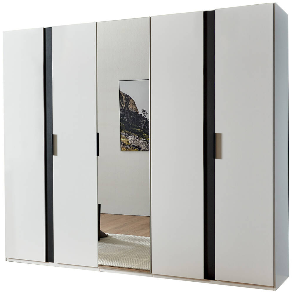 Lomadox Kleiderschrank RONDA-43 Garderobenschrank Schlafzimmerschrank 250cm günstig online kaufen