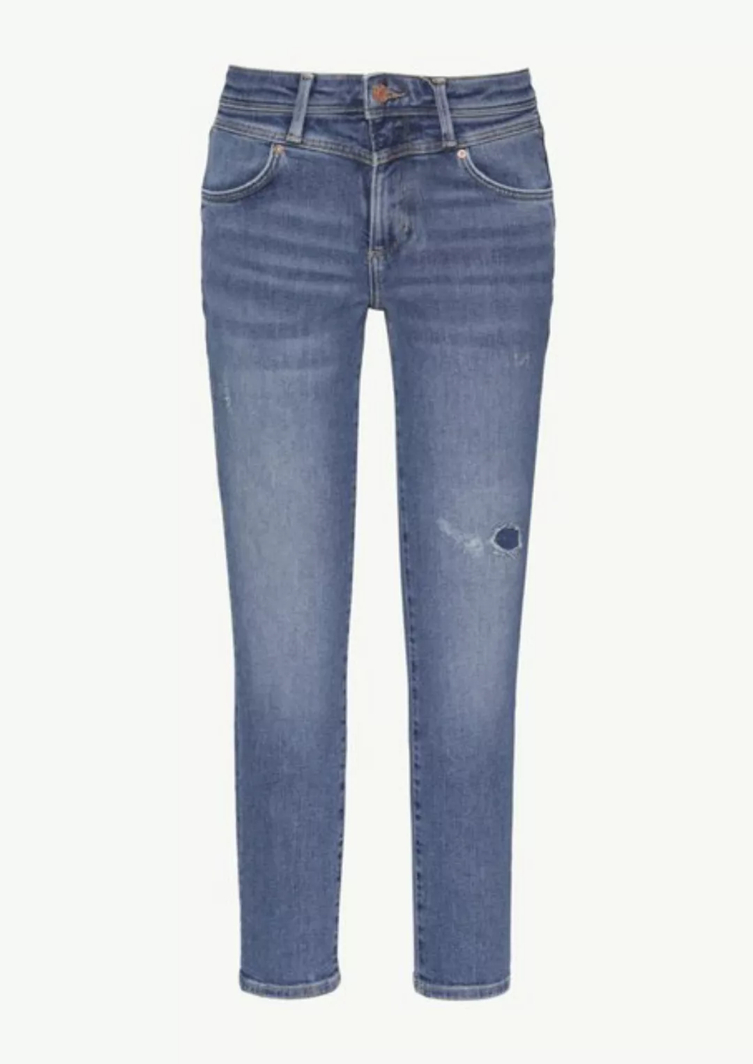 s.Oliver 7/8-Jeans Ankle-Jeans Betsy / Slim Fit / Mid Rise / Slim Leg Front günstig online kaufen