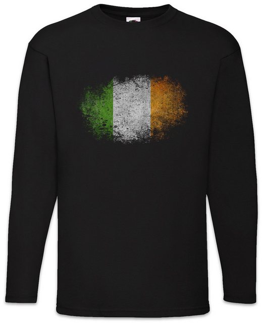 Urban Backwoods Langarmshirt Irish Flag Vintage Langarm T-Shirt Belfast Irl günstig online kaufen