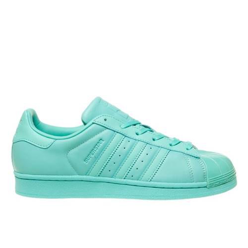 Adidas Superstar Glossy Toe Schuhe EU 36 2/3 Turquoise günstig online kaufen