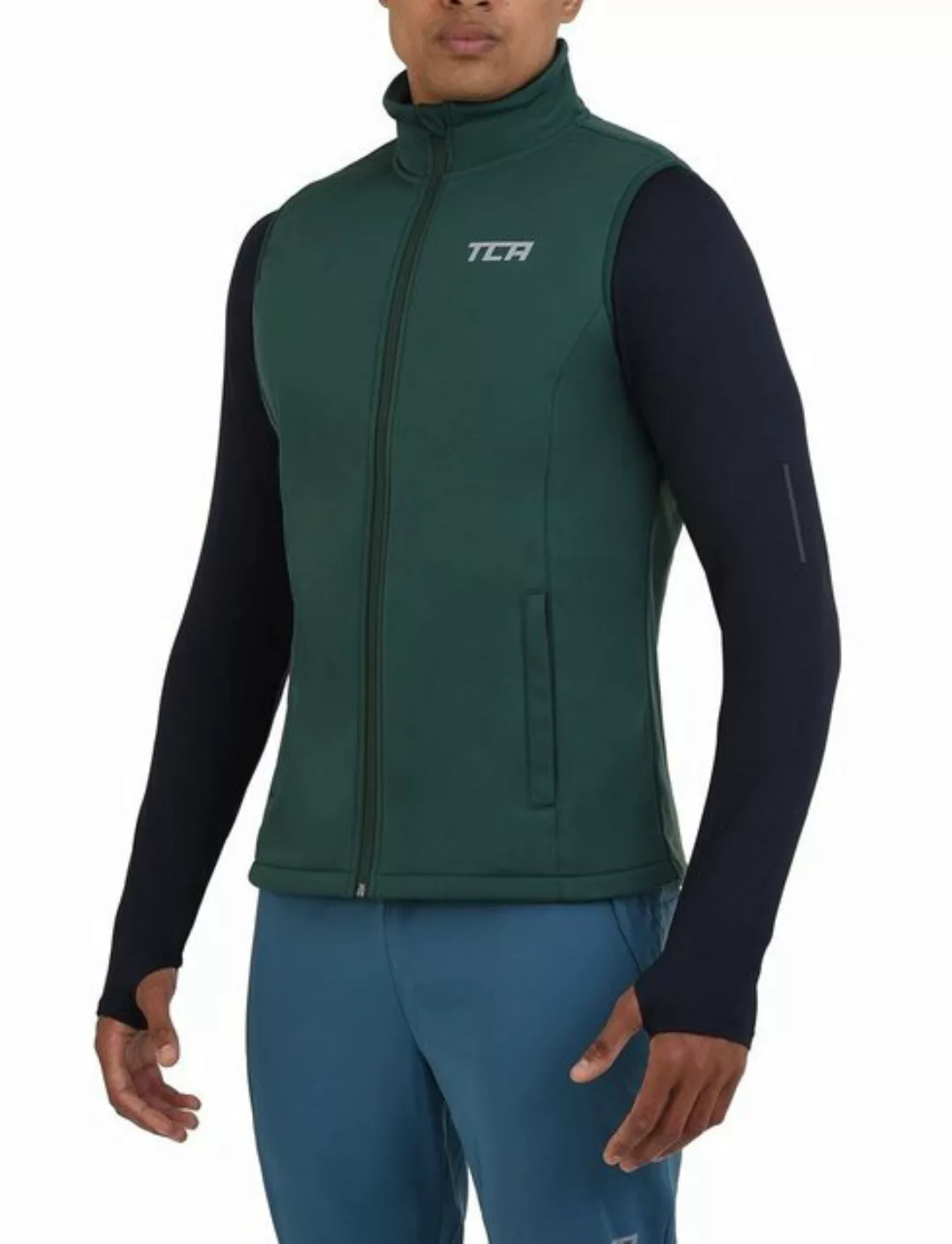 TCA Kurzjacke TCA Herren Flyweight Windweste mit Reißverschlusstaschen - Gr günstig online kaufen