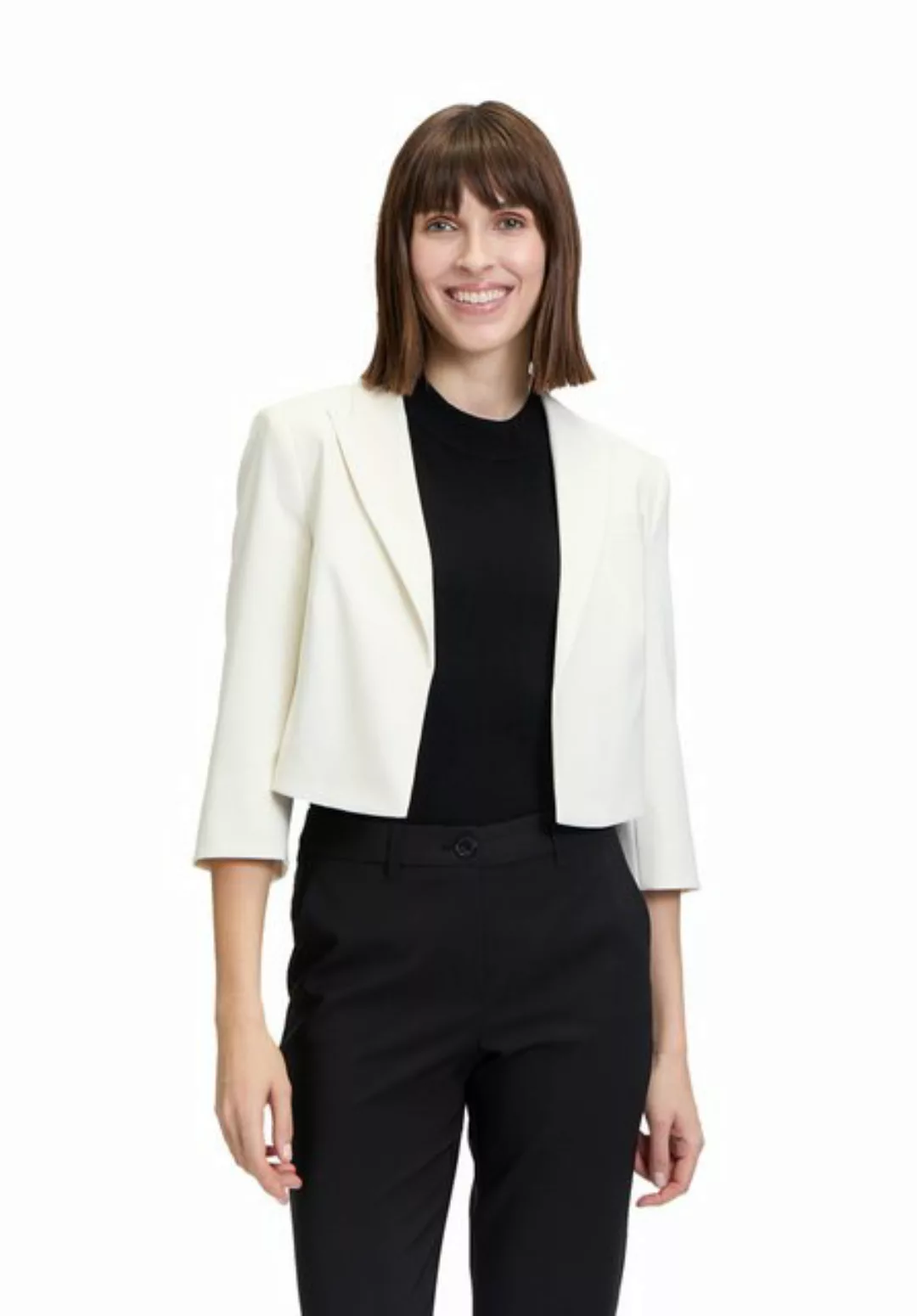 Betty Barclay Jackenblazer "Betty Barclay Kurzblazer mit 3/4 Arm", Material günstig online kaufen