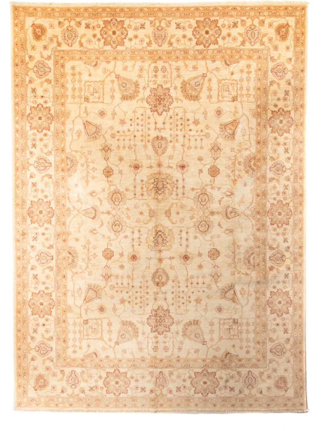 morgenland Orientteppich »Ziegler - 406 x 288 cm - beige«, rechteckig, Wohn günstig online kaufen