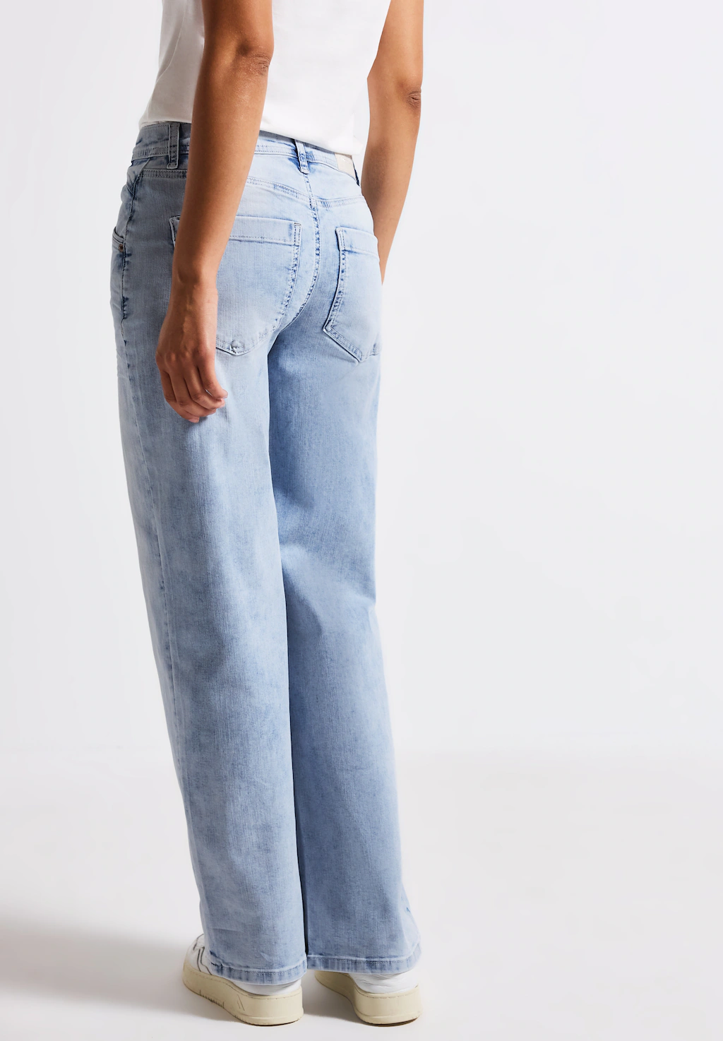 STREET ONE Loose-fit-Jeans, High Waist günstig online kaufen