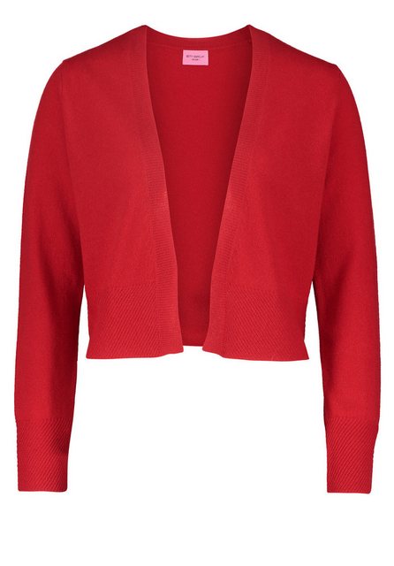 Betty Barclay Strickjacke Strickjacke Kurz 1/1 Arm, Red Scarlet günstig online kaufen