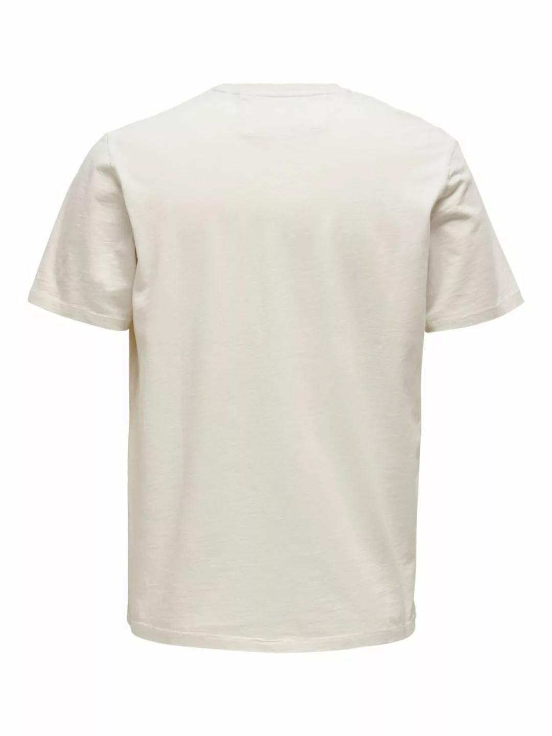 Only & Sons Millenium Life Regular Washed Kurzärmeliges T-shirt 2XL Bright günstig online kaufen