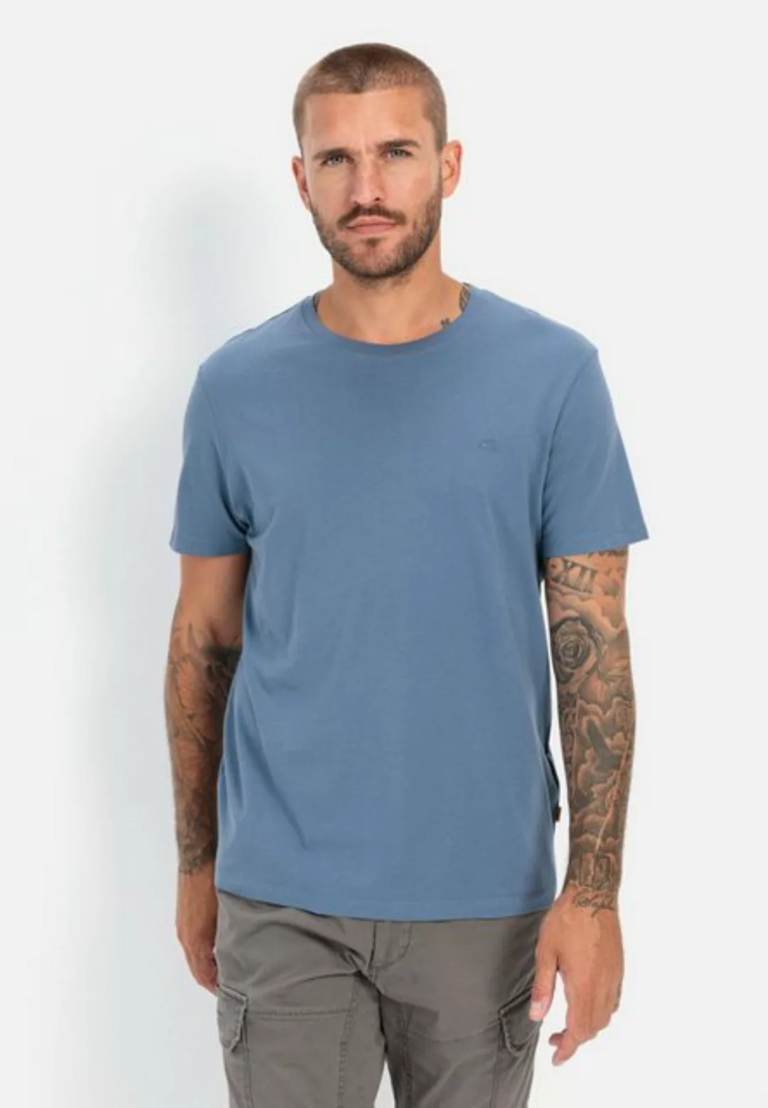 camel active T-Shirt aus Organic Cotton günstig online kaufen