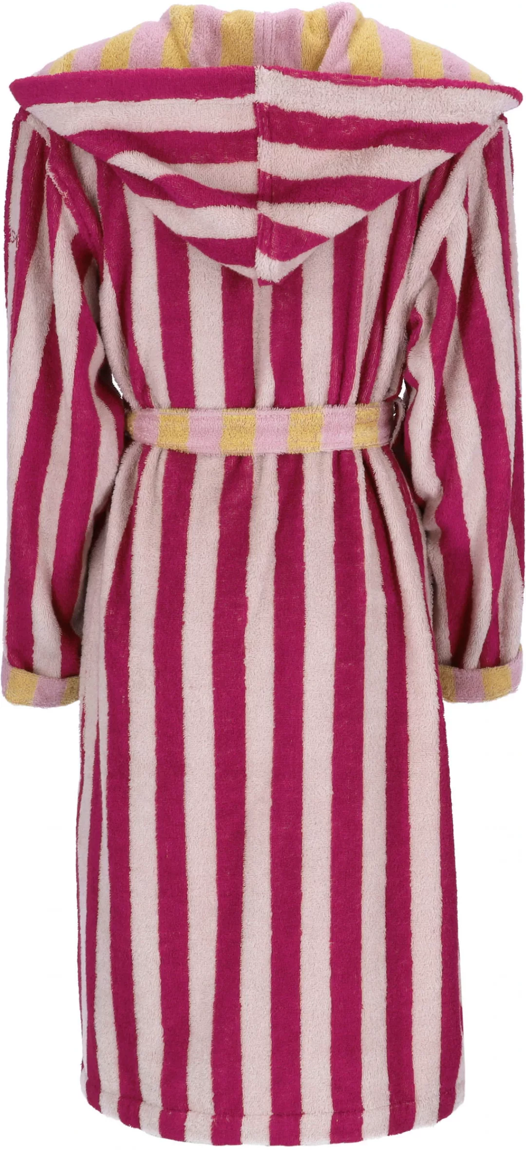 Esprit Unisex-Bademantel "Summer Stripe, ideal für Sauna & Spa, Hotelbadema günstig online kaufen