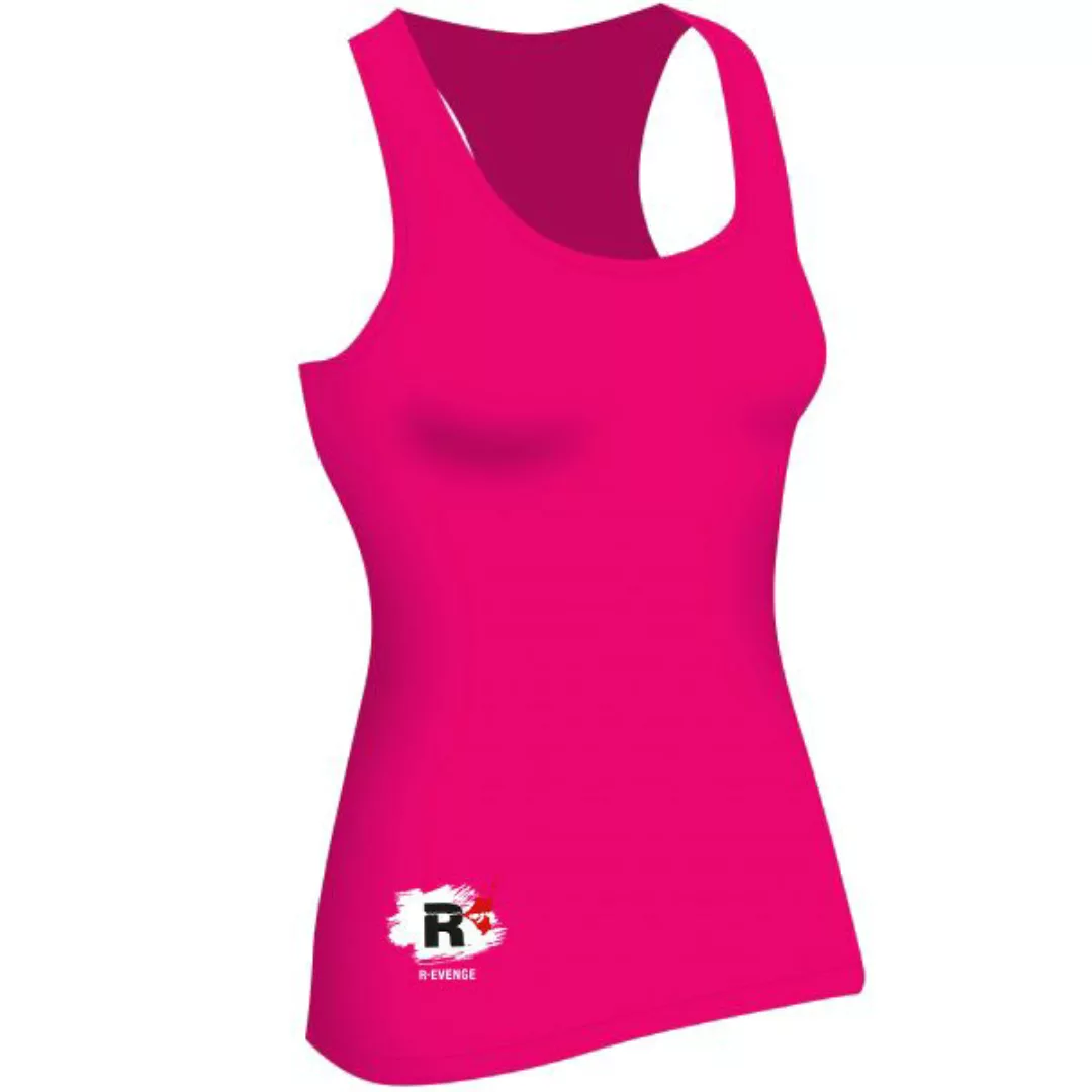 R-evenge Logo Ärmelloses T-shirt L-XL Fuchsia Fluor günstig online kaufen