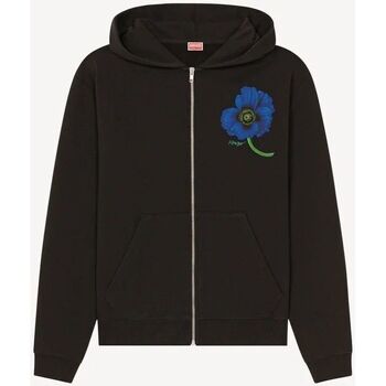 Kenzo  Sweatshirt SWEAT FLEUR BLEU ZIPPE günstig online kaufen