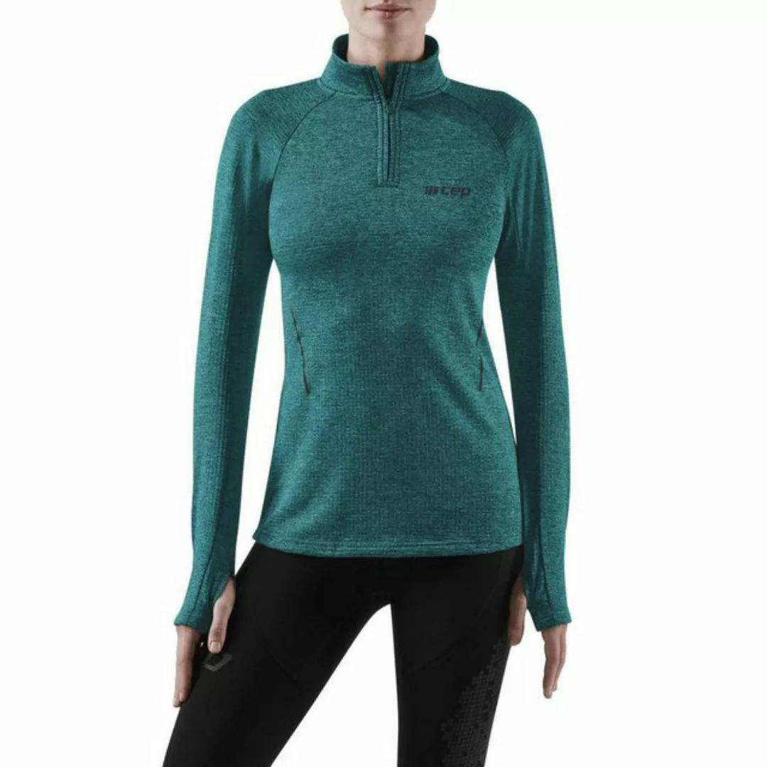 CEP Langarmshirt WINTER RUN SHIRT green melange W0A399 Funktionsshirt mit l günstig online kaufen