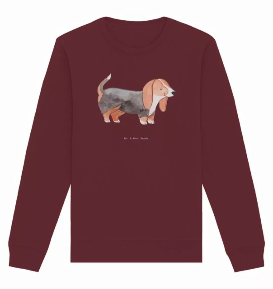 Mr. & Mrs. Panda Longpullover Größe XXL Basset Hound Moment - Burgundy - Ge günstig online kaufen