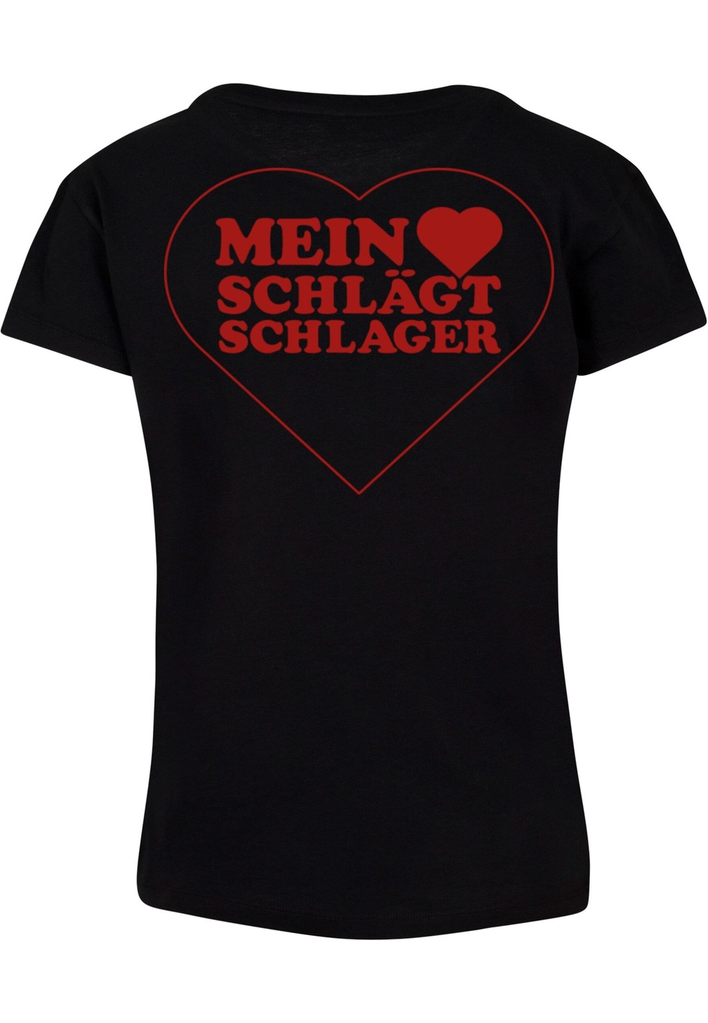 Merchcode T-Shirt "Merchcode Ladies MHSS Herz Rot 2 T-Shirt" günstig online kaufen