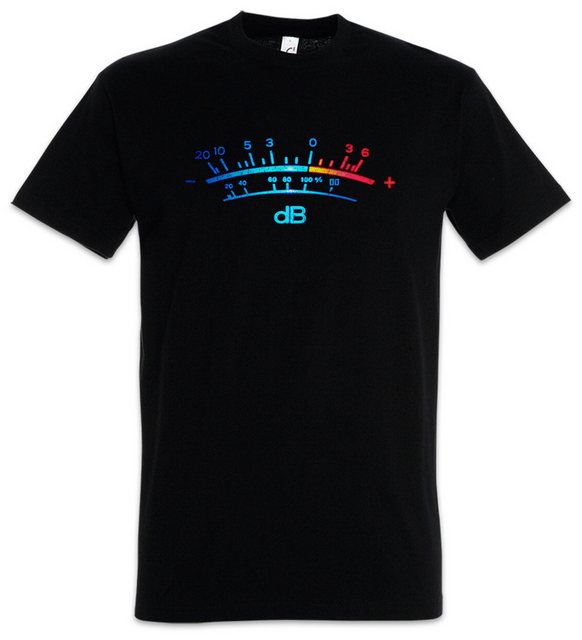 Urban Backwoods Print-Shirt DB Meter II Herren T-Shirt Decibel Music Bass R günstig online kaufen