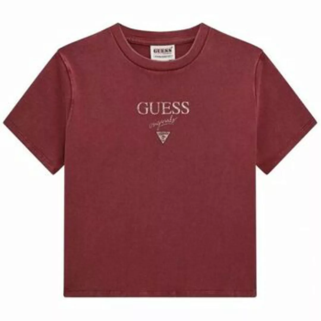 Guess  T-Shirts & Poloshirts W4BI05 J1314 GO VINTAGE BAKER-F5E9 VINO günstig online kaufen