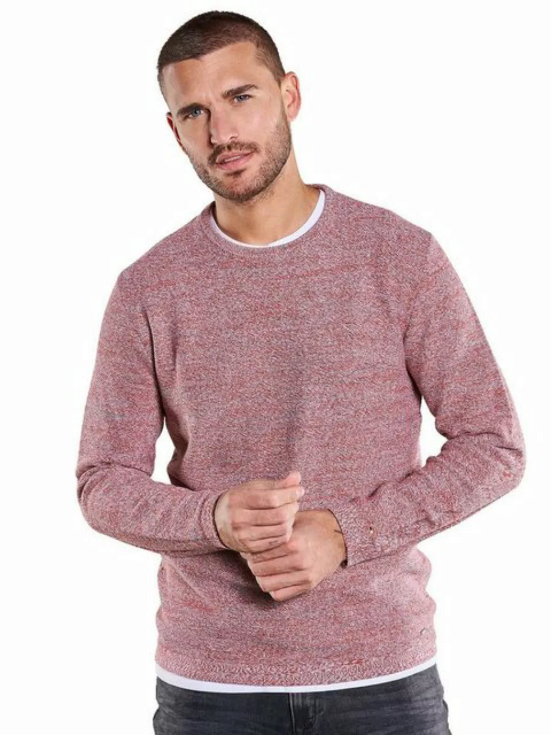 emilio adani Rundhalspullover Rundhals Pullover günstig online kaufen