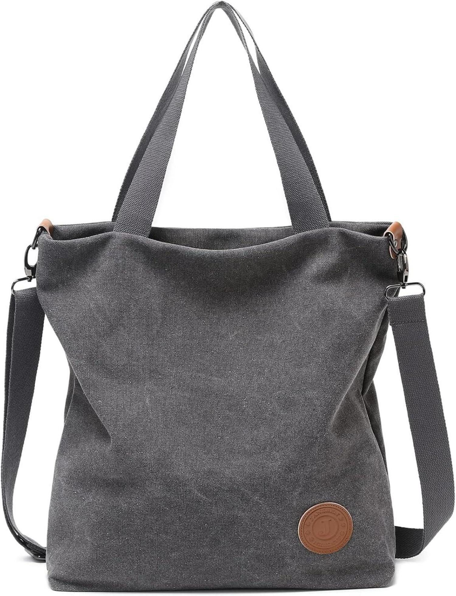 LuxusKollektion Handtasche Damen Canvas Handtasche Schultertasche günstig online kaufen