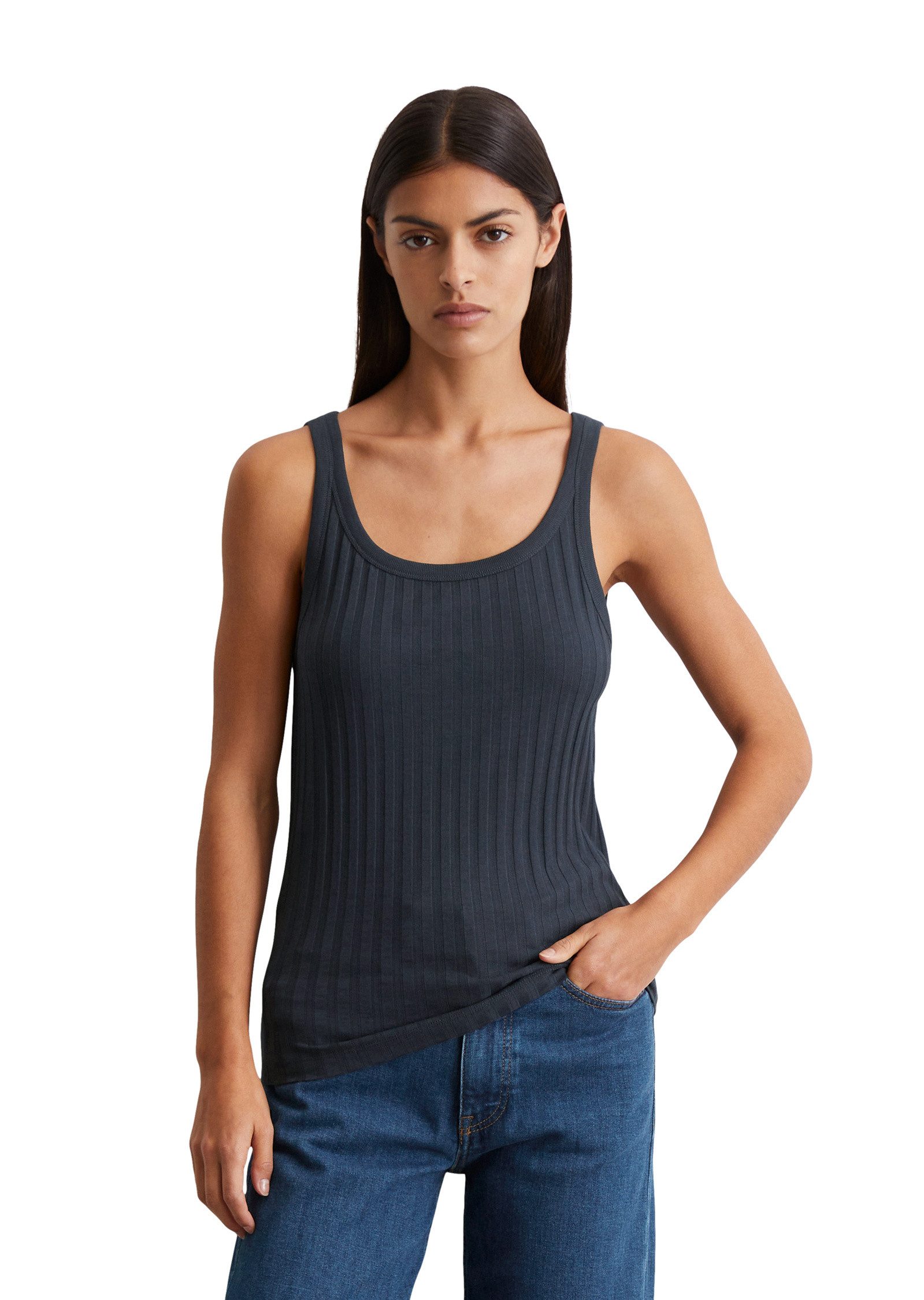 Marc OPolo T-Shirt "aus softem Modal-Organic-Cotton-Mix" günstig online kaufen