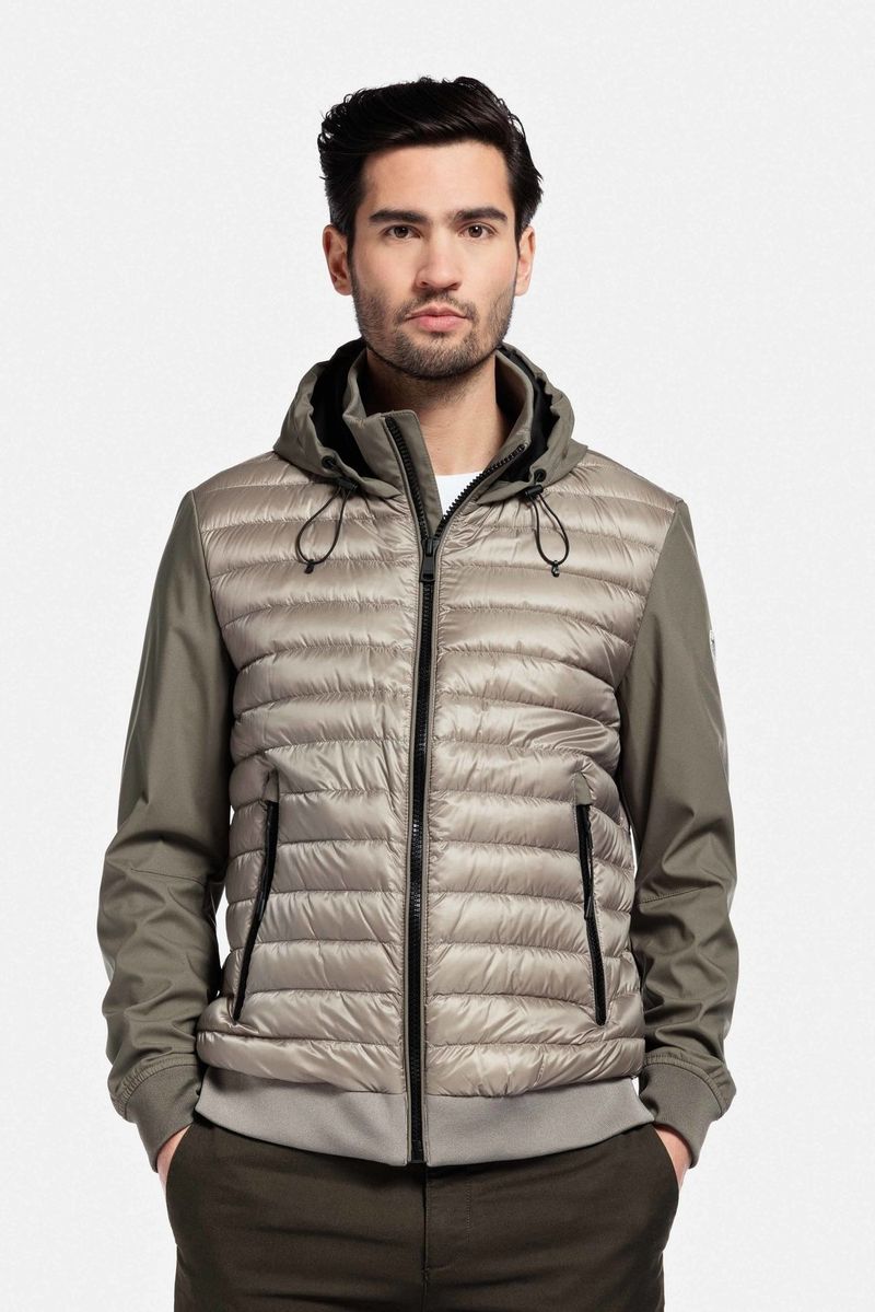 Reset Oxford Jacke Taupe - Größe XXL günstig online kaufen