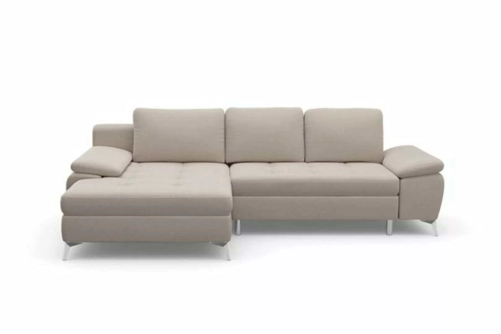 sit&more Ecksofa Latigo L-Form, mit Recamiere, wahlweise mit Bettfunktion u günstig online kaufen