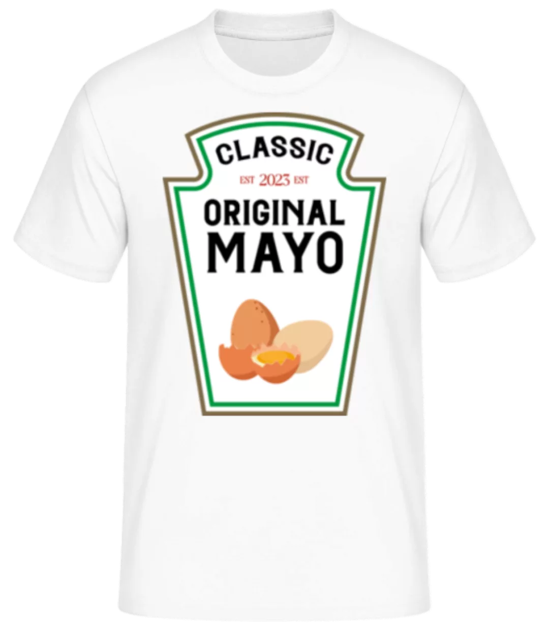 Classic Original Mayo · Männer Basic T-Shirt günstig online kaufen