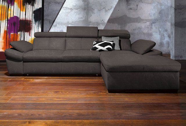 exxpo - sofa fashion Ecksofa "Salerno, klassisch modernes Funktionssofa, ho günstig online kaufen