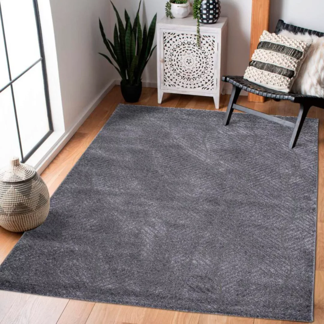 Carpet City Teppich »Friseé-Teppich FANCY 904«, rechteckig, 12 mm Höhe, Kur günstig online kaufen