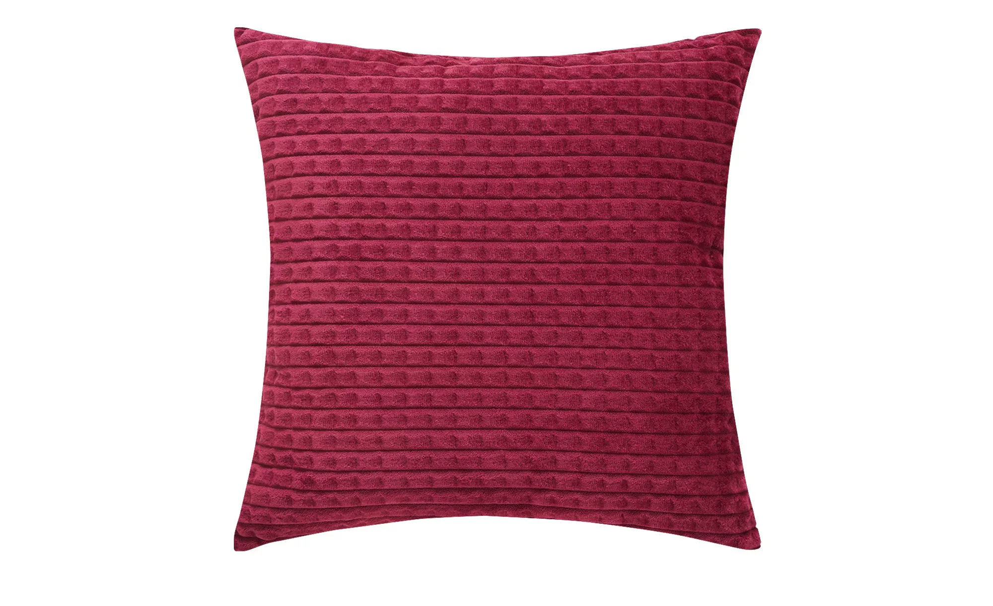 LAVIDA Kissen  Lexi - rot - 100% Polyesterfüllung, 450gr. - 45 cm - Sconto günstig online kaufen