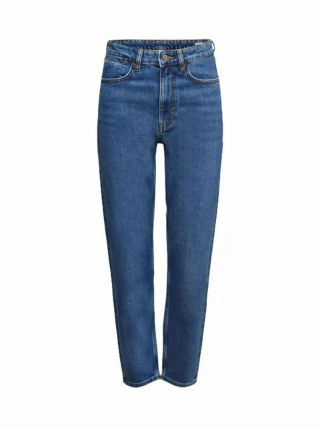 Esprit 7/8-Jeans Jeans mit gerader Passform und hohem Bund günstig online kaufen
