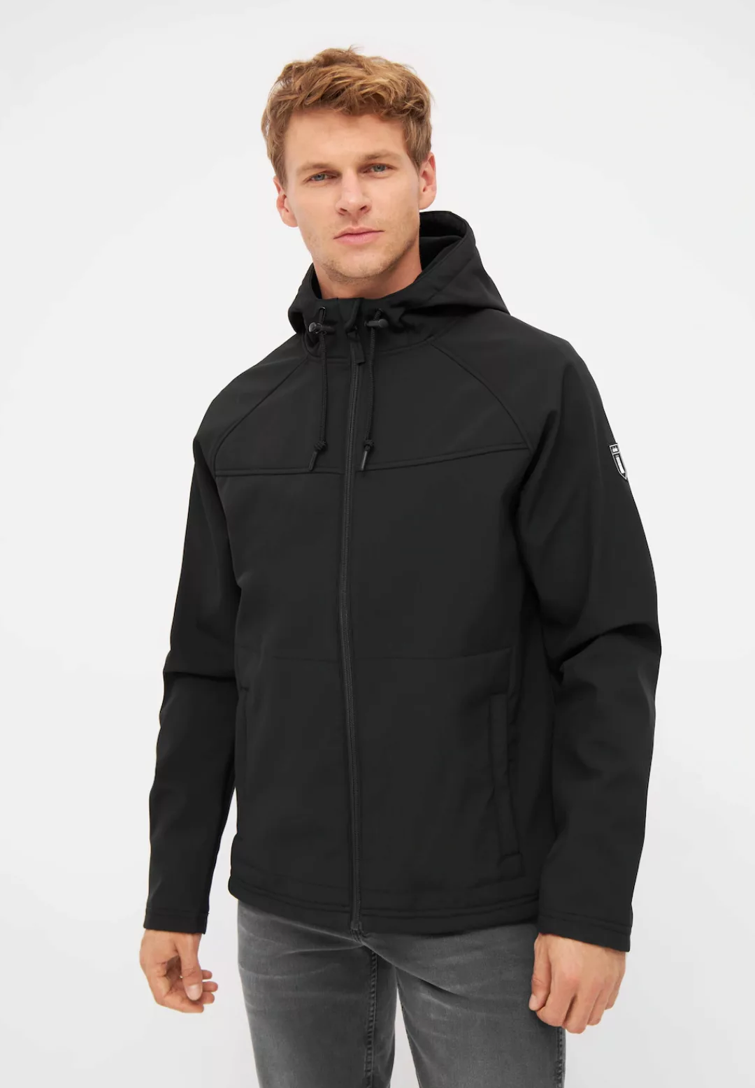 Derbe Softshelljacke "Isleby", mit Kapuze, Wasserabweisend, winddicht, atmu günstig online kaufen