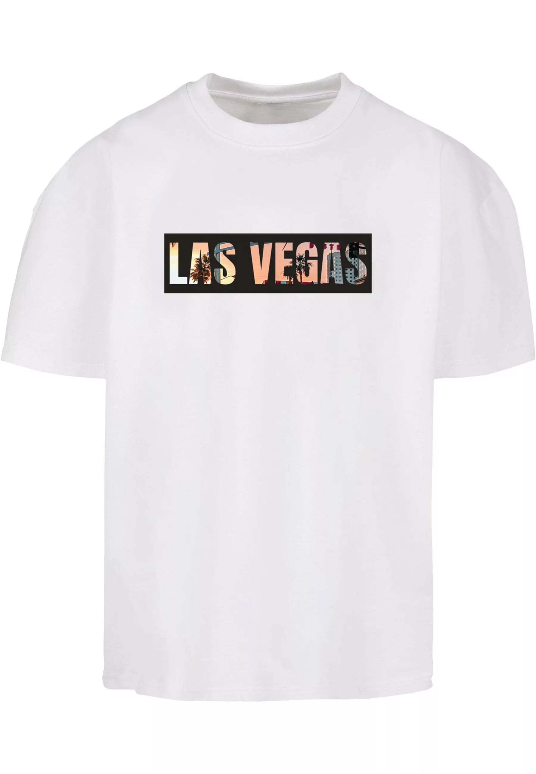 Merchcode T-Shirt "Merchcode Herren Las Vegas Ultra Heavy Cotton Box T-Shir günstig online kaufen