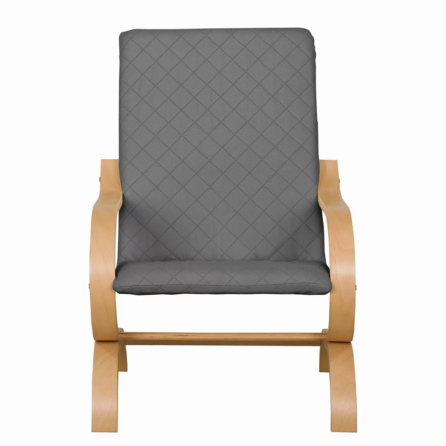 home24 Modoform Sessel Bueno Vista Silbergrau Strukturstoff 68x93x46 cm (Bx günstig online kaufen