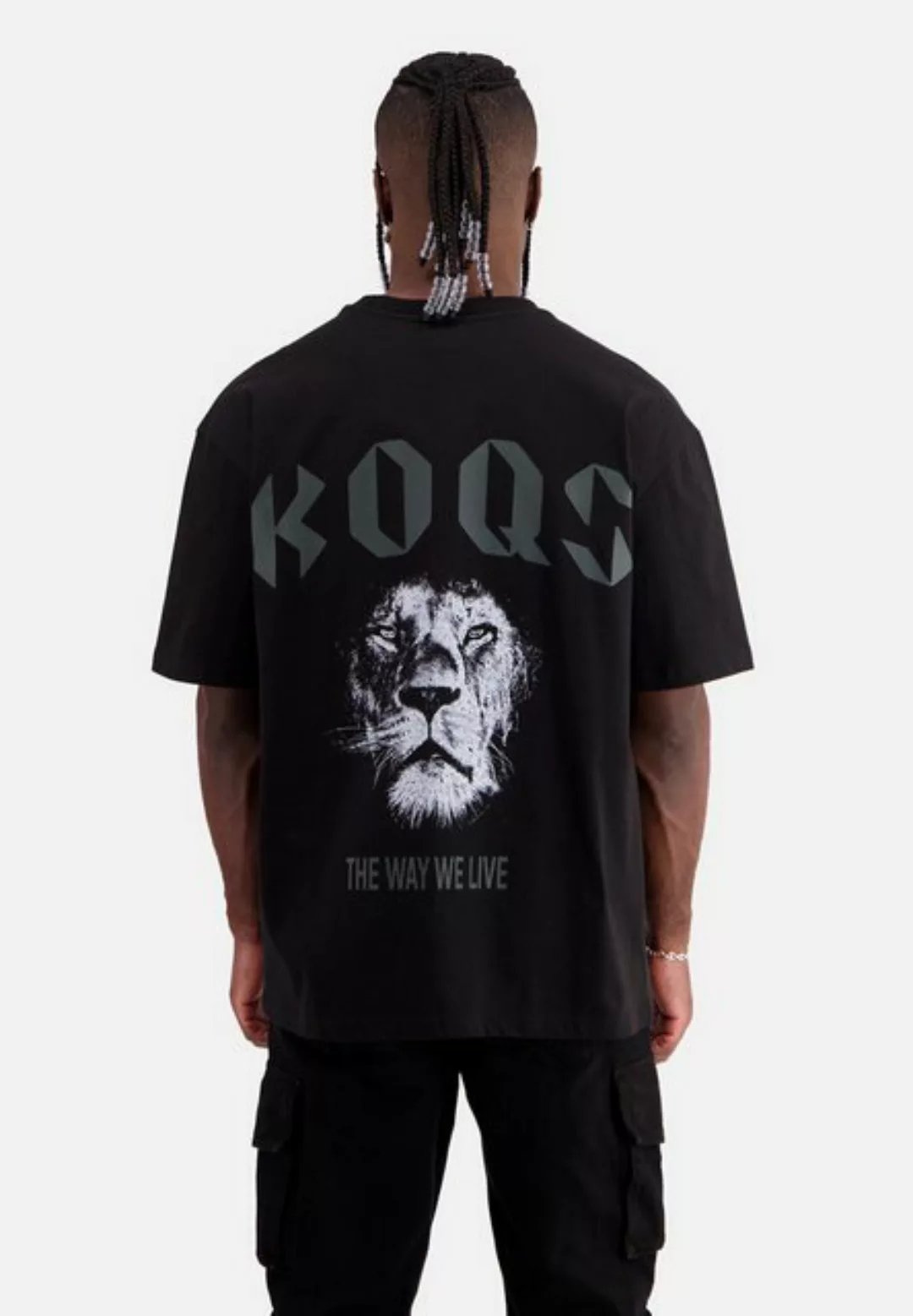 KOQS T-Shirt Lion günstig online kaufen