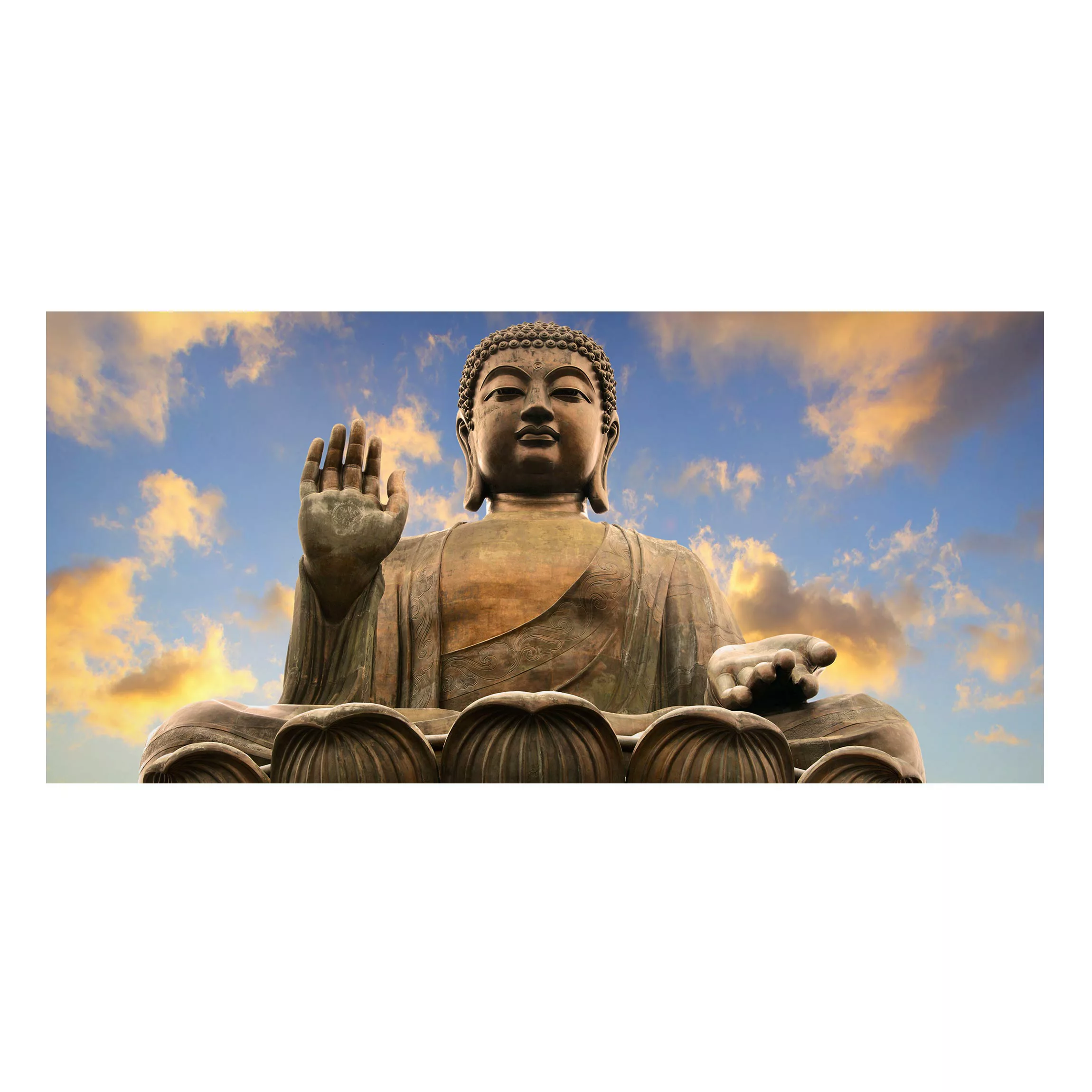 Magnettafel Architektur & Skyline - Querformat 2:1 Großer Buddha günstig online kaufen