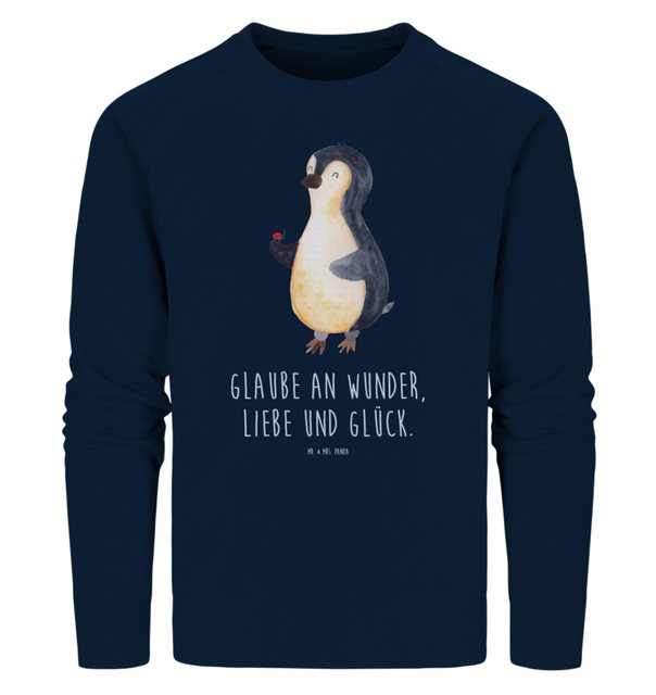 Mr. & Mrs. Panda Longpullover Größe S Pinguin Marienkäfer - French Navy - G günstig online kaufen