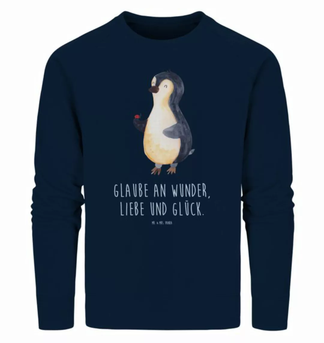 Mr. & Mrs. Panda Longpullover Größe L Pinguin Marienkäfer - French Navy - G günstig online kaufen