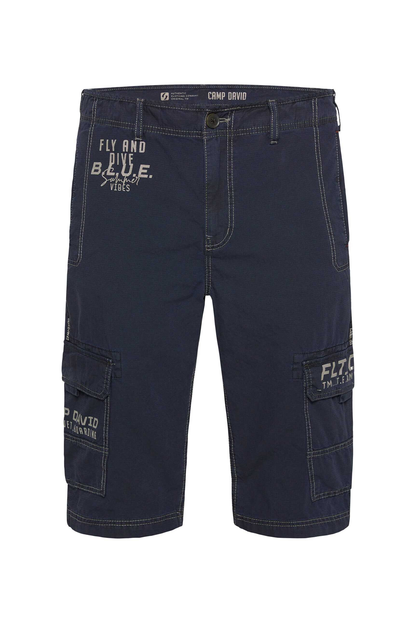 CAMP DAVID Shorts, aus Baumwolle günstig online kaufen