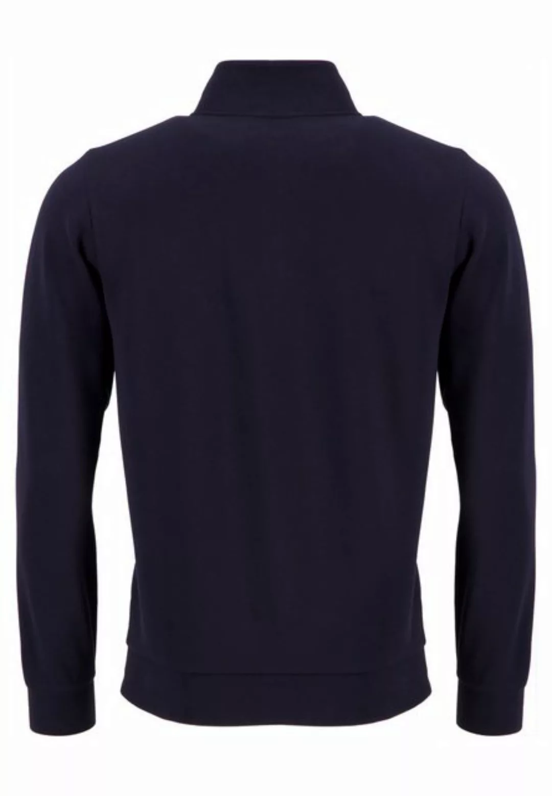 FYNCH-HATTON Langarmshirt Troyer-Zip, Techno-Interlock günstig online kaufen