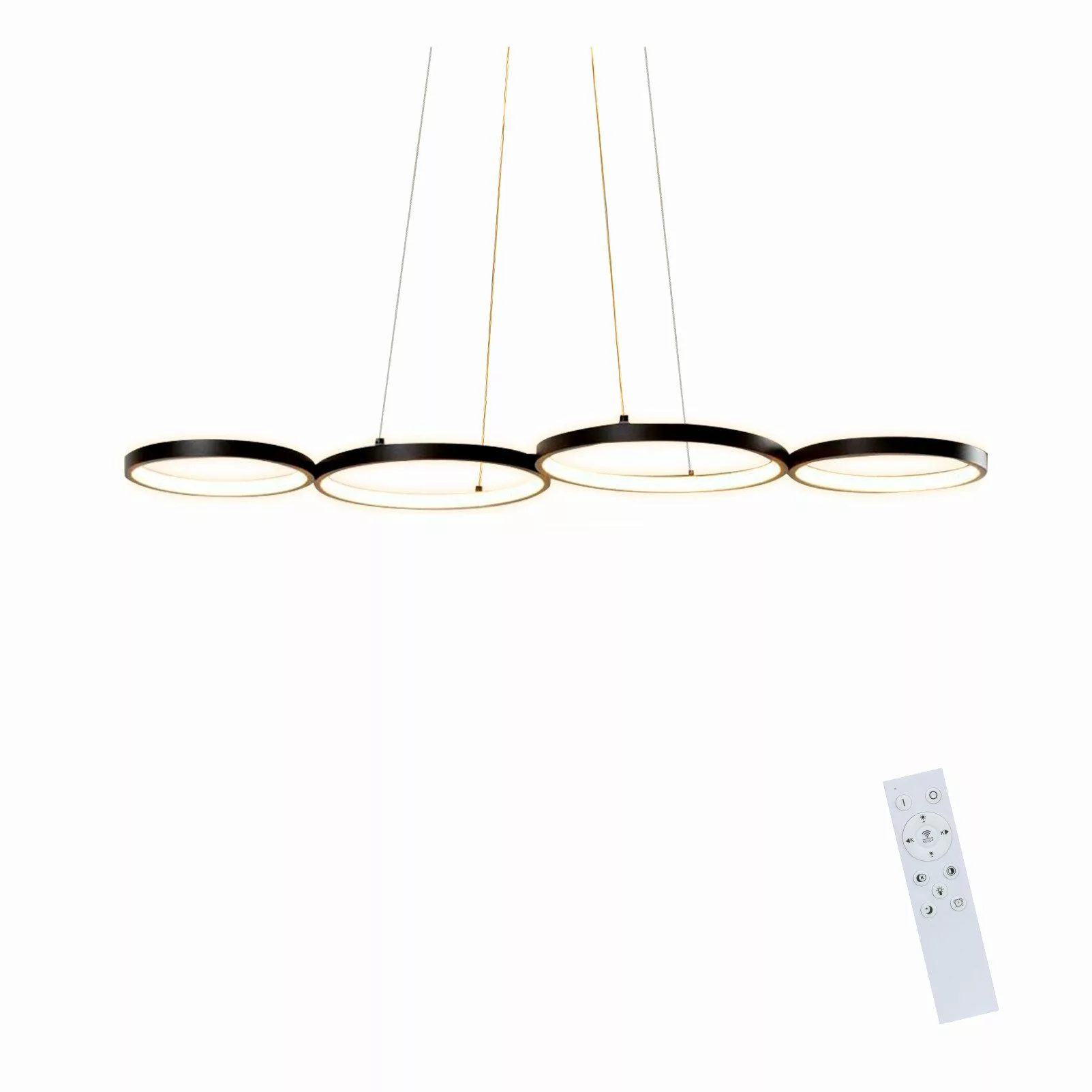 ZMH Pendelleuchte Esszimmer Modern 4 Flammig günstig online kaufen