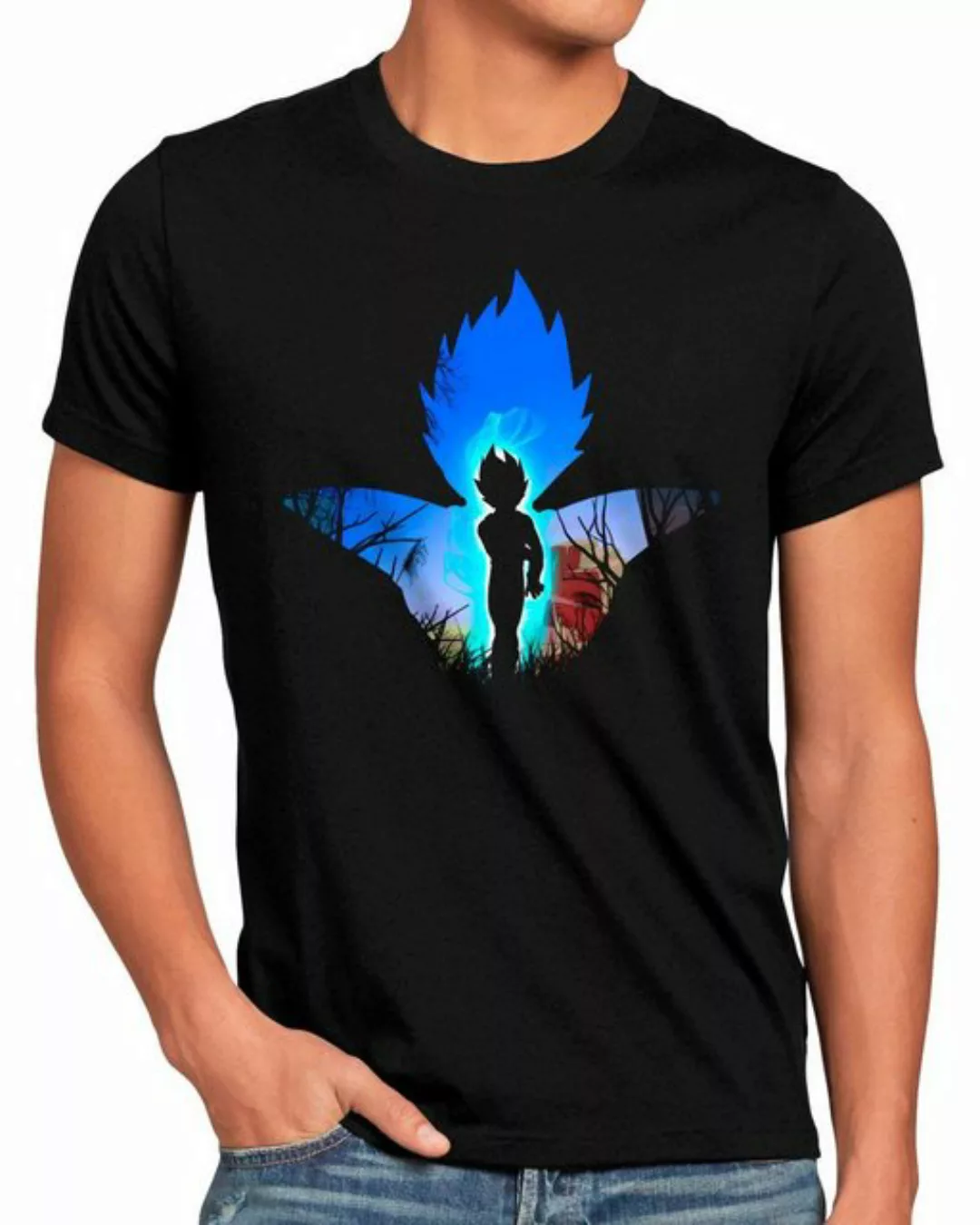 style3 T-Shirt Get Ready To Fight super dragonball z gt songoku breakers da günstig online kaufen